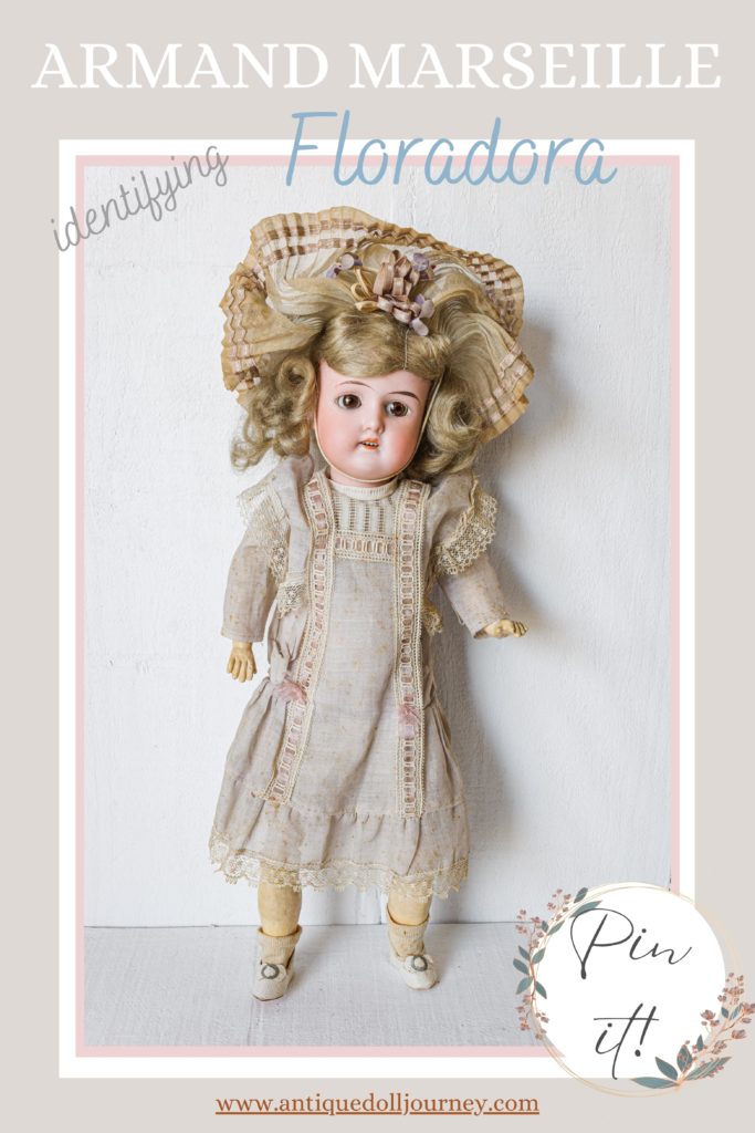 Armand Marseille Floradora Doll - Pinterest pin