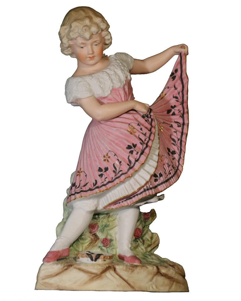 Dancing Girl - a Gebruder Heubach figurine