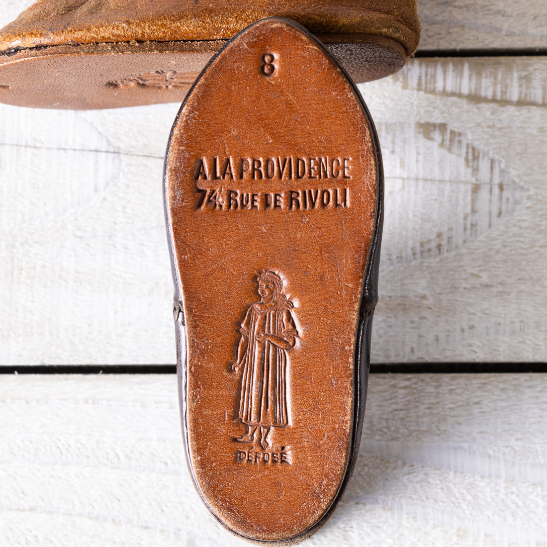 French Doll Shoe with Alart Trademark